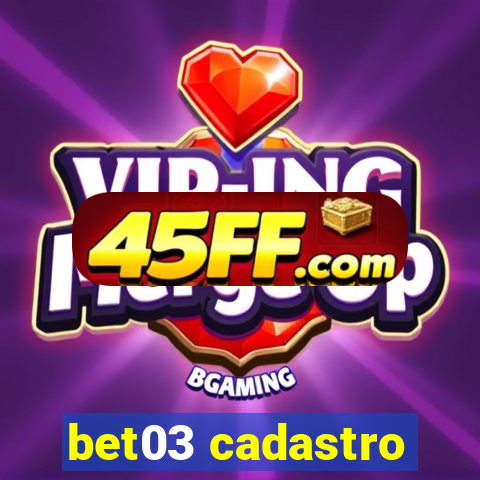 bet03 cadastro